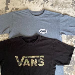 Men’s Vans T-shirts. Size small.